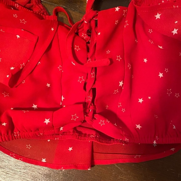 Tobi lace up halter top size xs - Picture 5 of 5